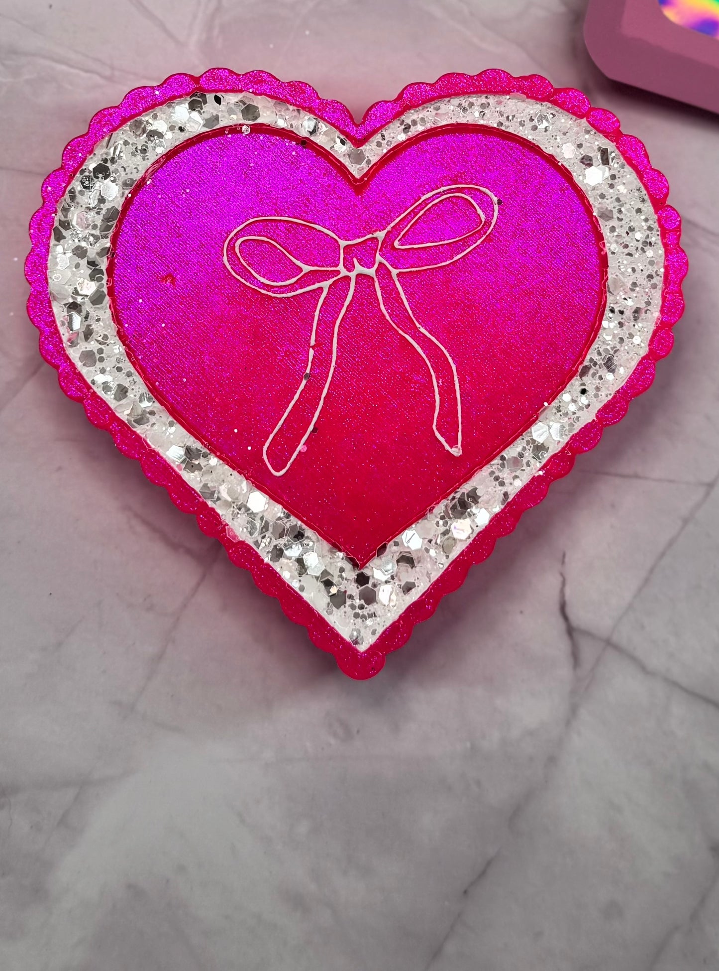 Heart with Dainty Bow