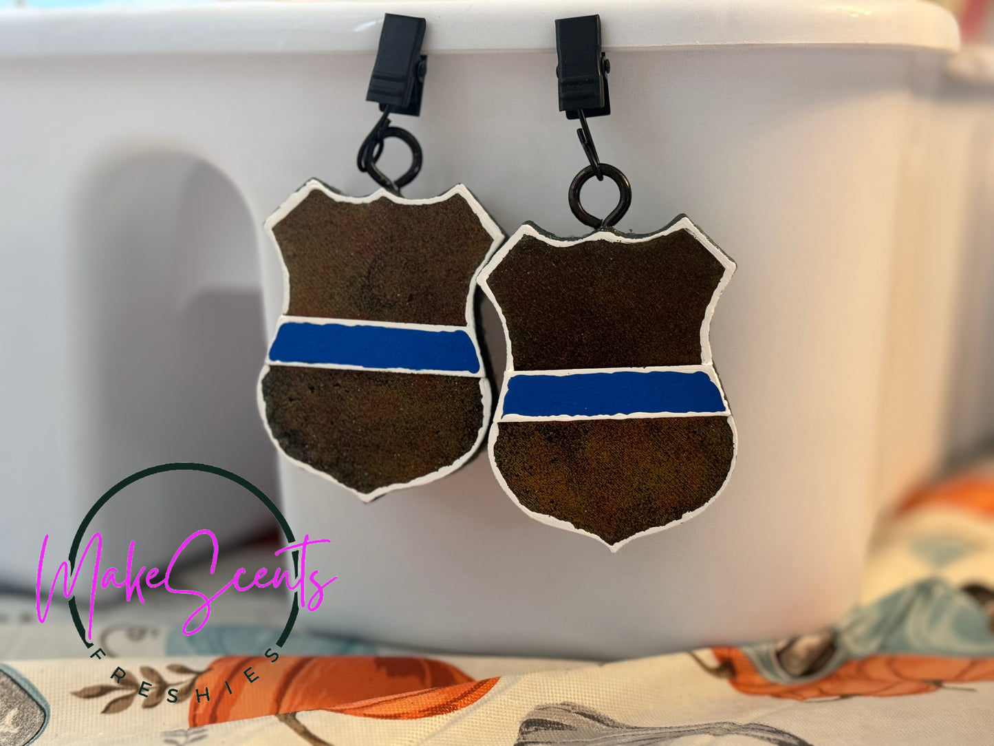 Vent Clip Police Badge