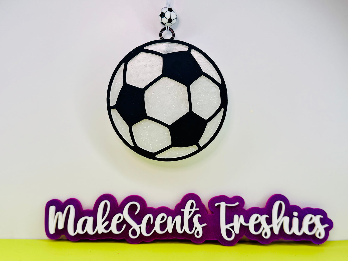 Soccer ball freshie