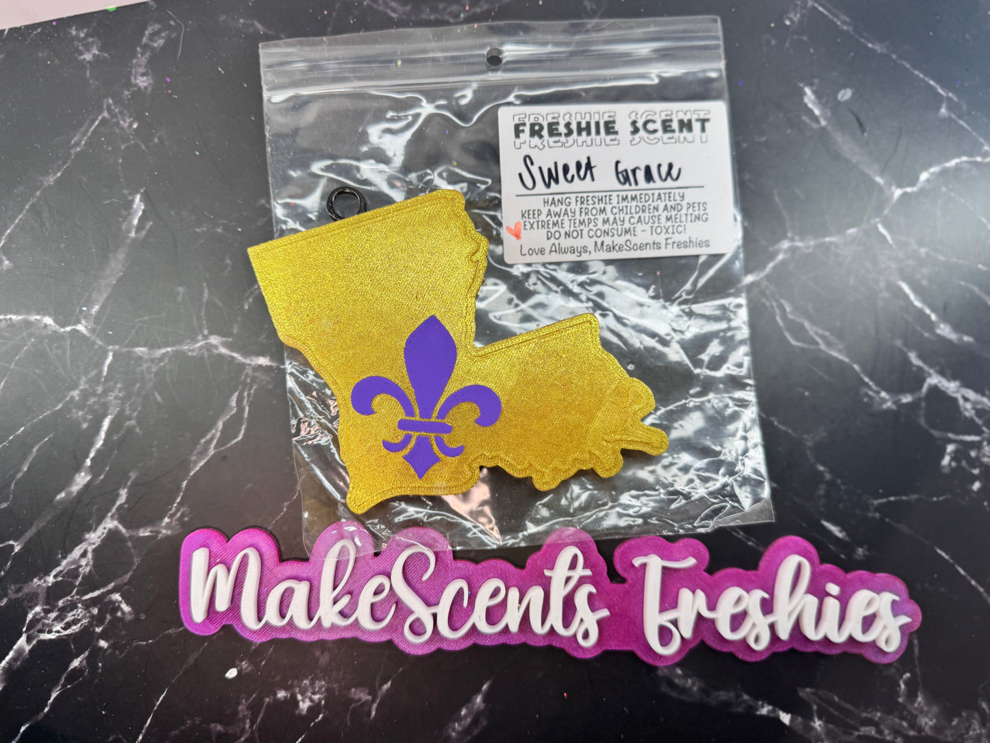 Louisiana with Fleur De Lis