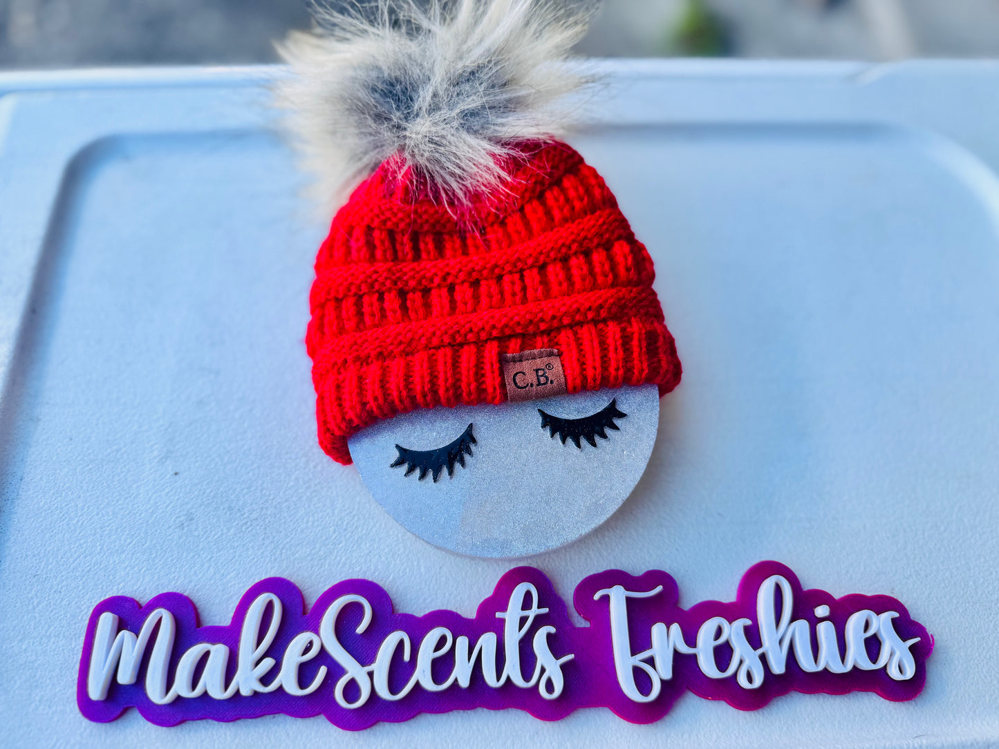 Beanie Smiley Freshie