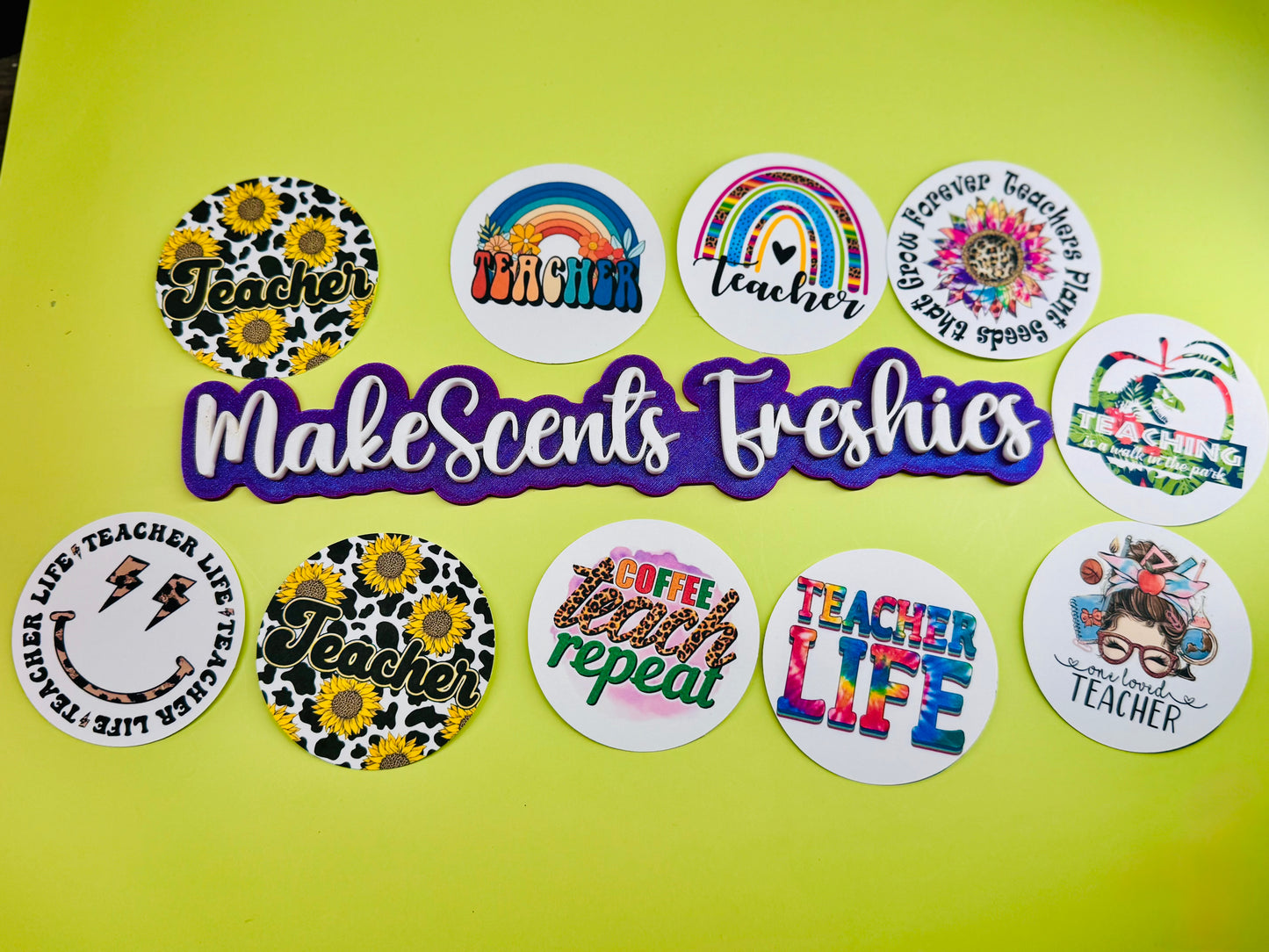 Round Card Stock Freshie