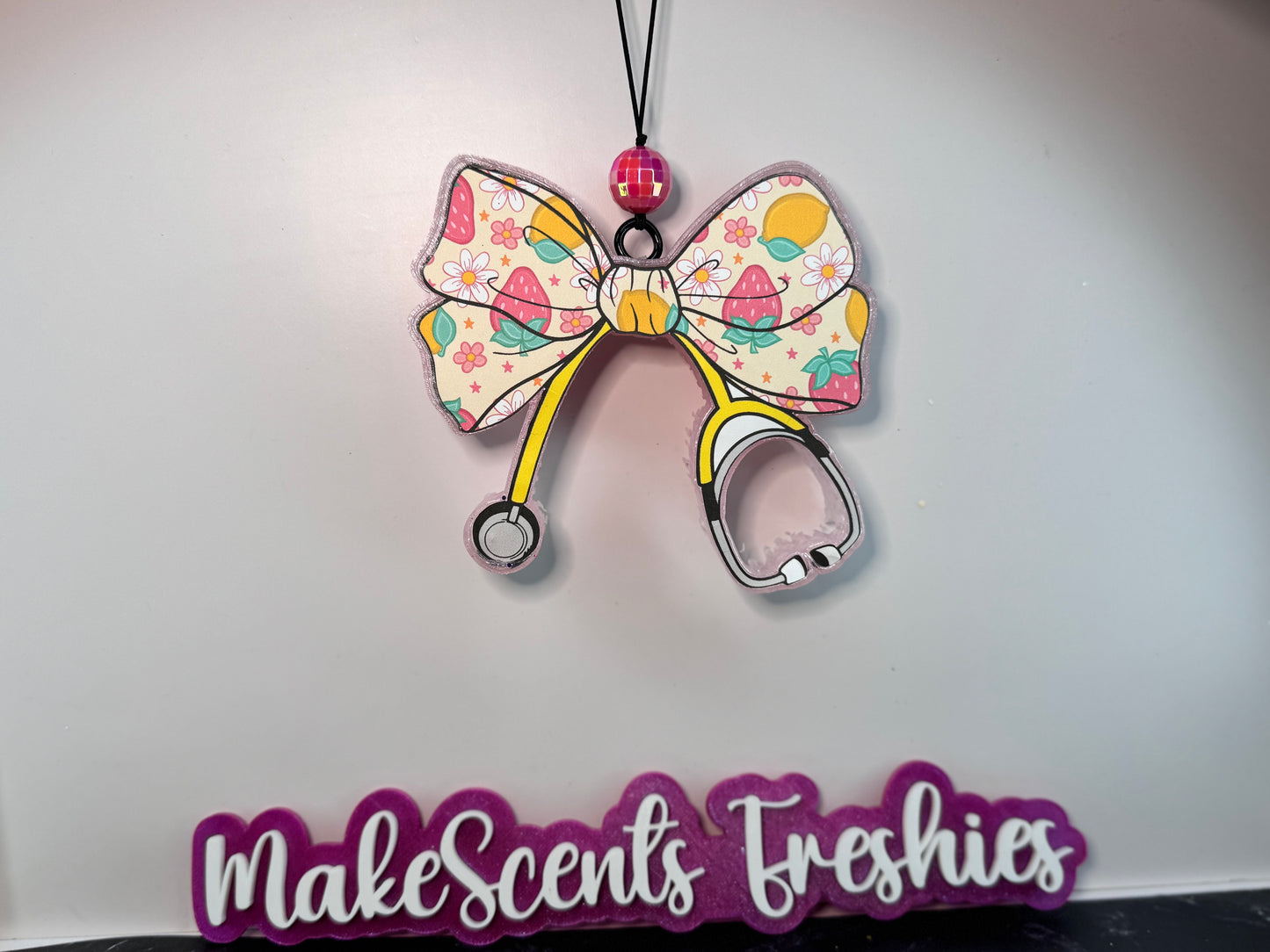 Stethoscope Bow-  card stock design