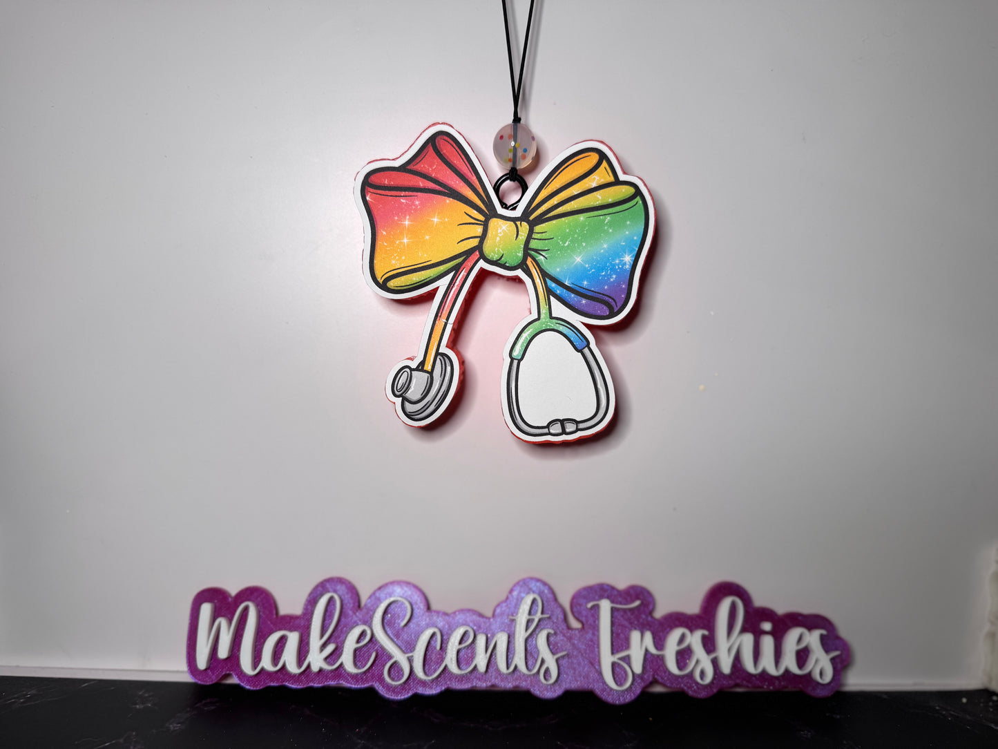 Stethoscope Bow-  card stock design