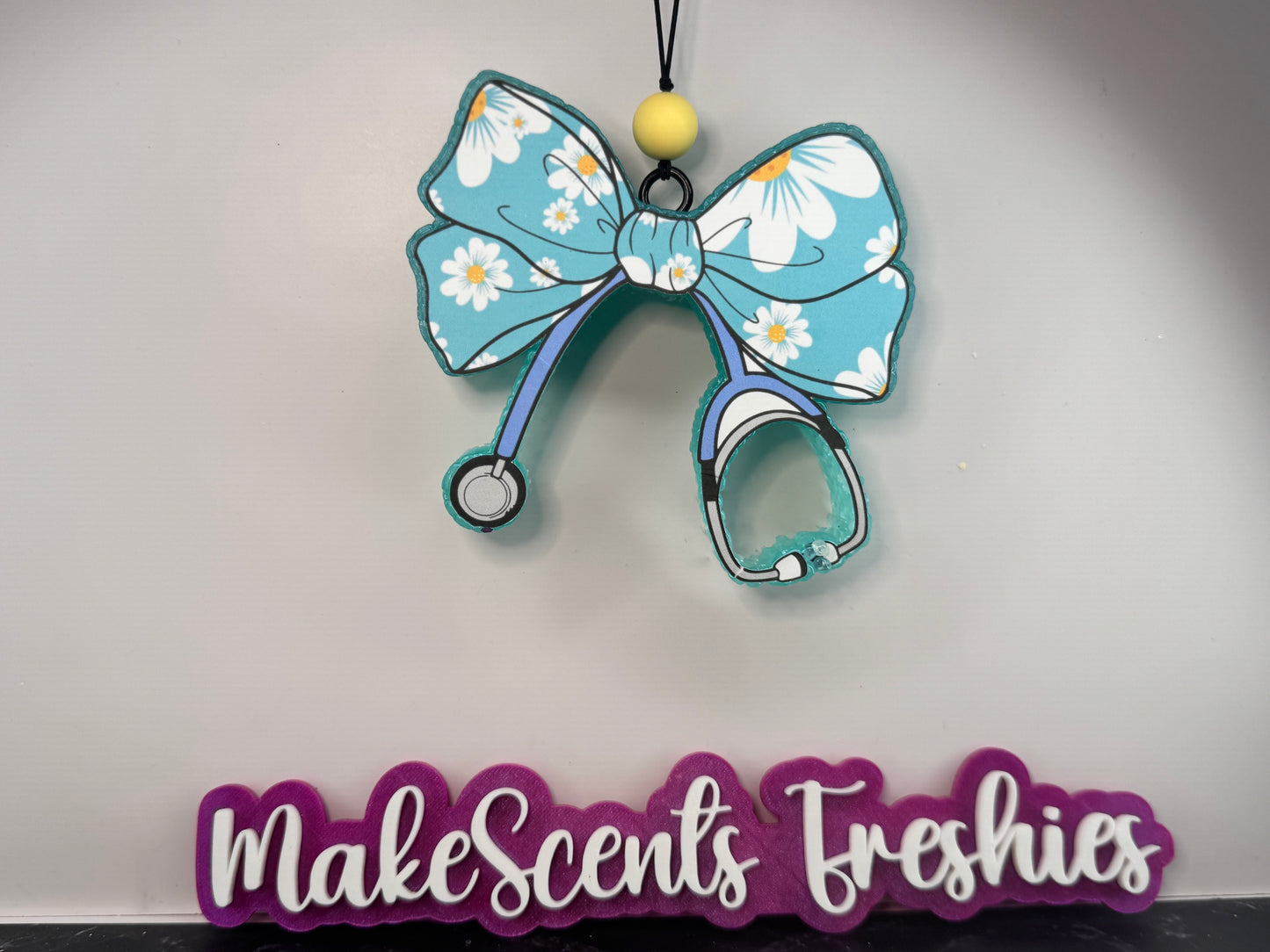 Stethoscope Bow-  card stock design
