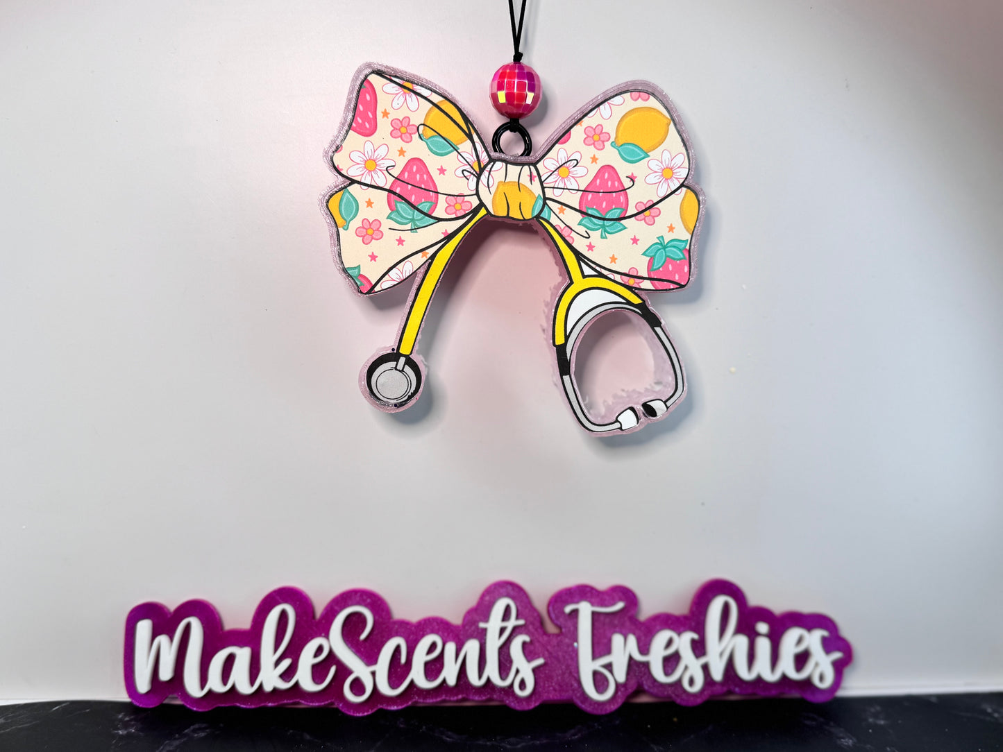 Stethoscope Bow-  card stock design