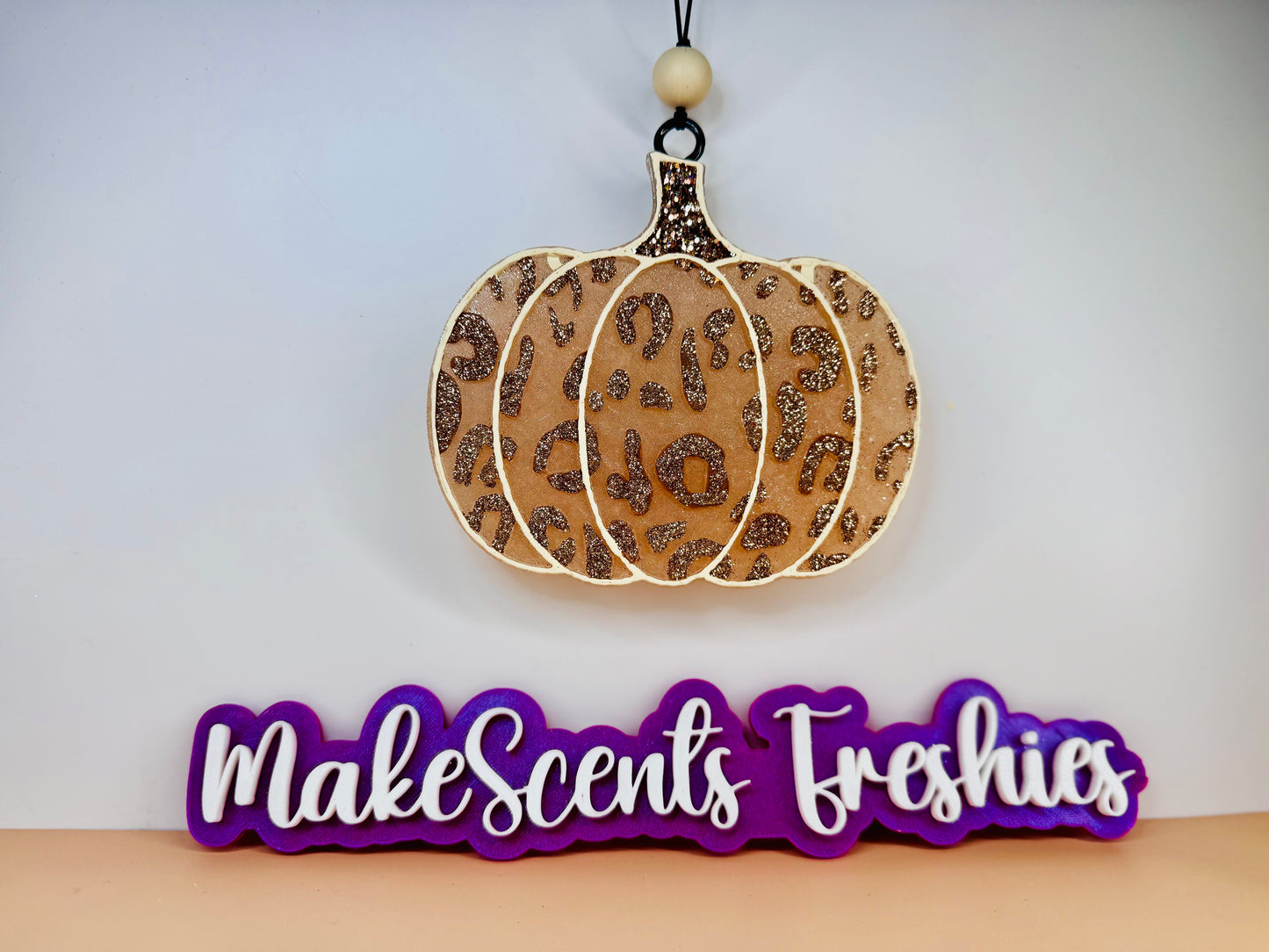 Cheetah Print Pumpkin