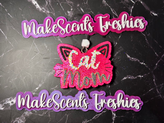 Cat Mom Car Freshie