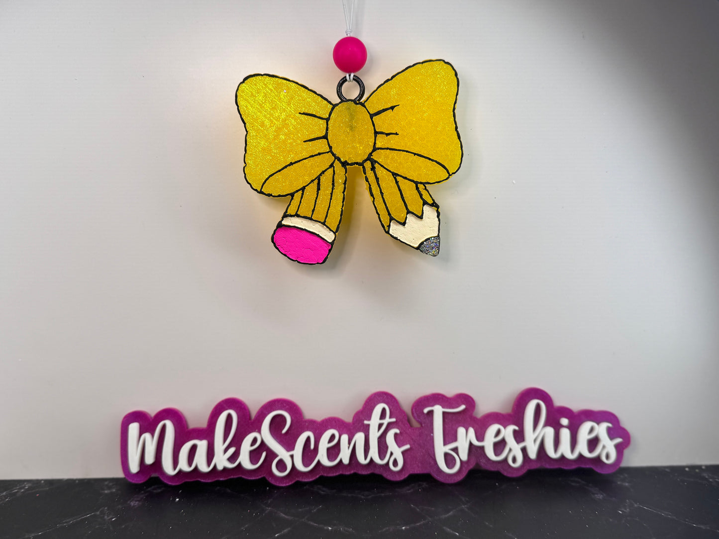 Pencil Bow Freshie