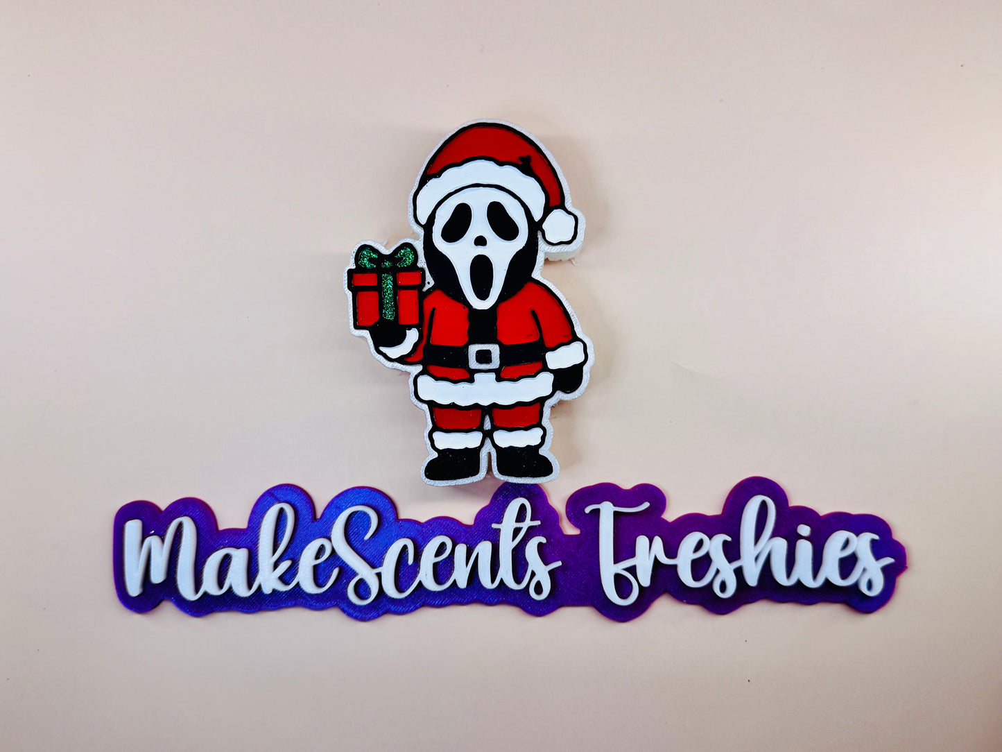 Scream face Santa