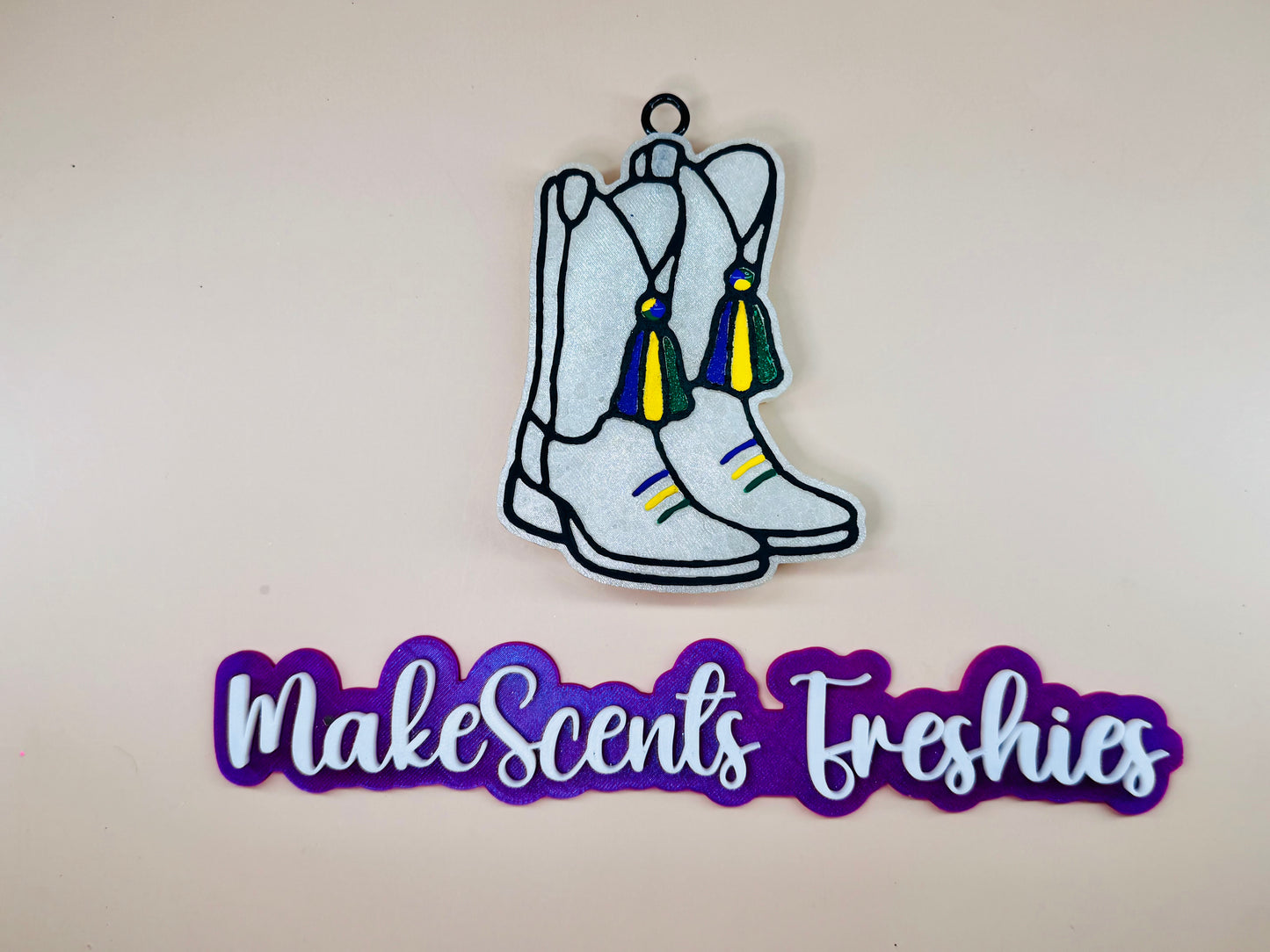 Mardi Gras Boots option 2